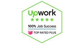 Upwork Rating Badge